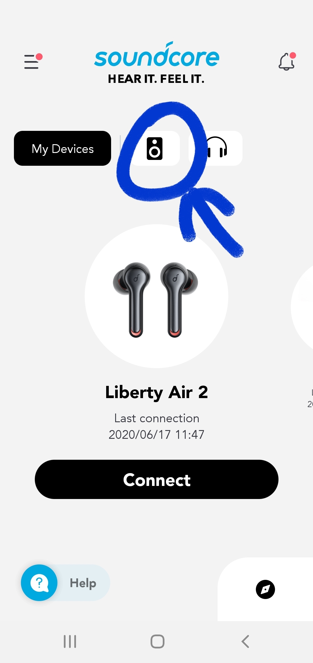 Help me please,before I return this SUPPORT soundcore Collective